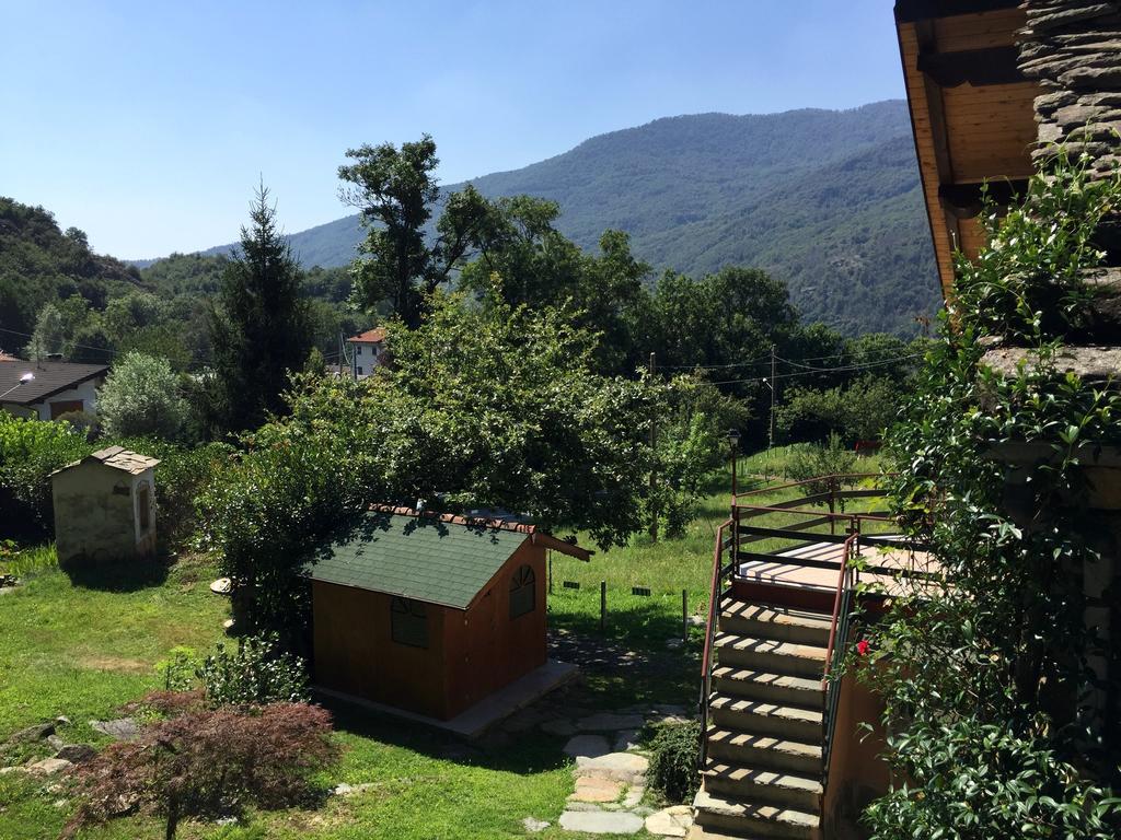 La Casa Dei Nonni Con Spa Privata Su Richiesta Villa Pont Canavese Bagian luar foto