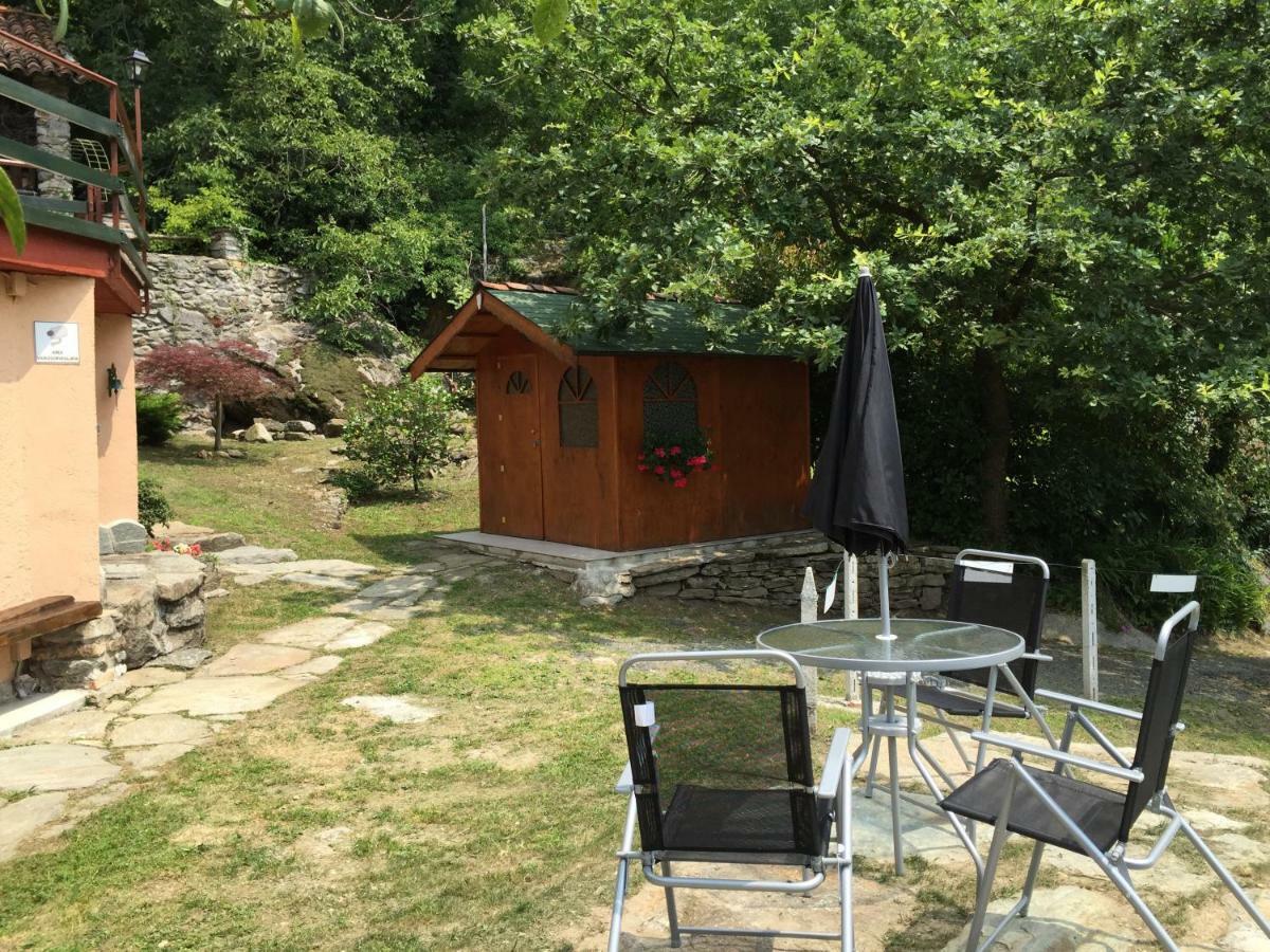 La Casa Dei Nonni Con Spa Privata Su Richiesta Villa Pont Canavese Bagian luar foto