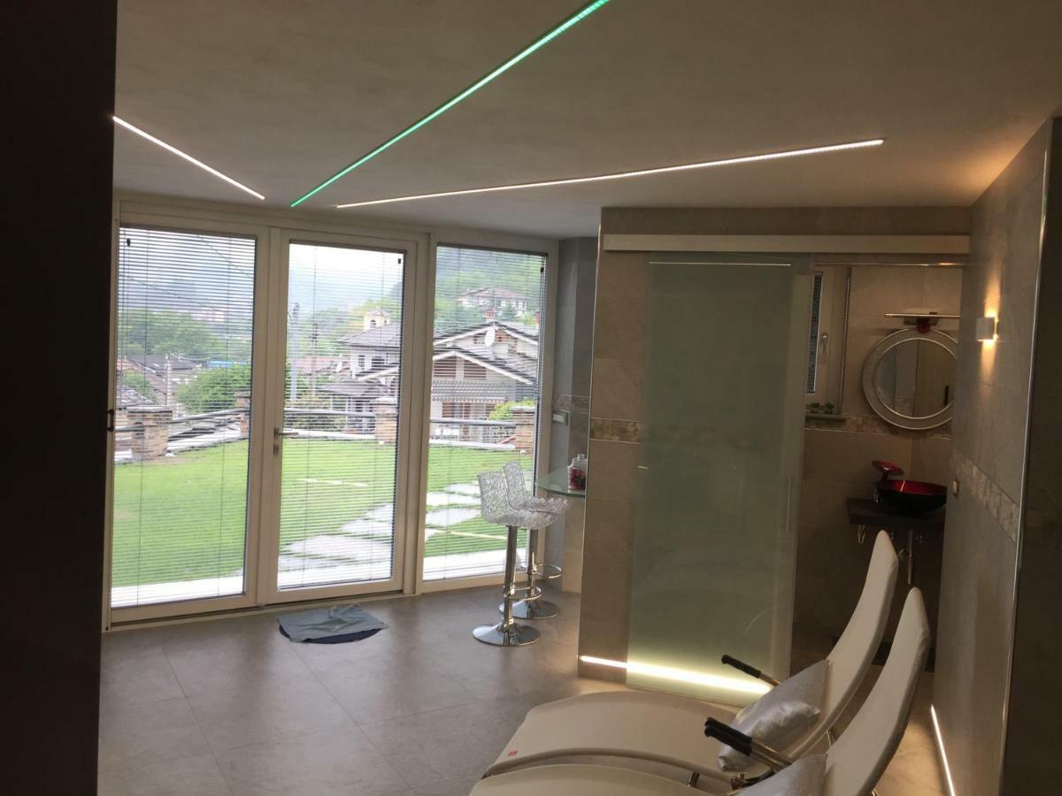 La Casa Dei Nonni Con Spa Privata Su Richiesta Villa Pont Canavese Bagian luar foto